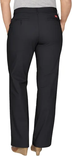 Vista 2 de Dickies Pantalón de sarga elástico recto y relajado de talla grande para mujer