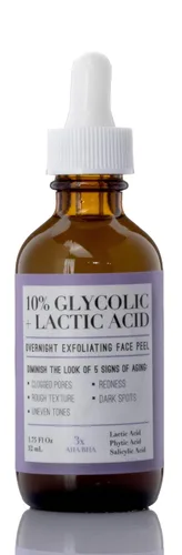 Vista 4 de Medix 5.5 Suero exfoliante 10% ácido glicólico con ácido láctico + ácido salicílico, cuidado suave de la piel, exfoliante, tratamiento facial
