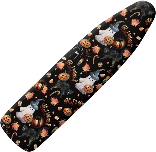 Vista 26 de Funda para tabla de planchar con diseño de estrella de mar de playa, resistente a los abrasadores, extra ancha, cubierta para tabla de planchar