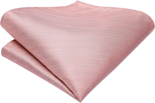 Vista 278 de Hi-Tie Corbata clásica de cachemira para hombre con pañuelo y gemelos a cuadros