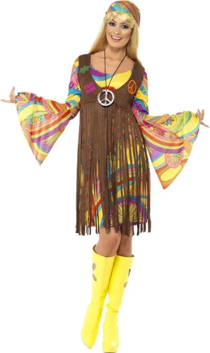 Vista 2 de Smiffys 1960s Groovy Lady