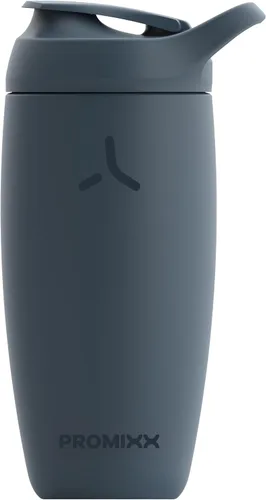 Vista 10 de Promixx Pursuit Botella Agitadora Aislada de Acero Inoxidable Botella de Agua y Vaso Agitador, 18 onzas, Coral
