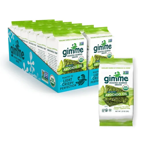 Vista 11 de Aperitivos de alga orgánica tostada de GimMe Health Foods