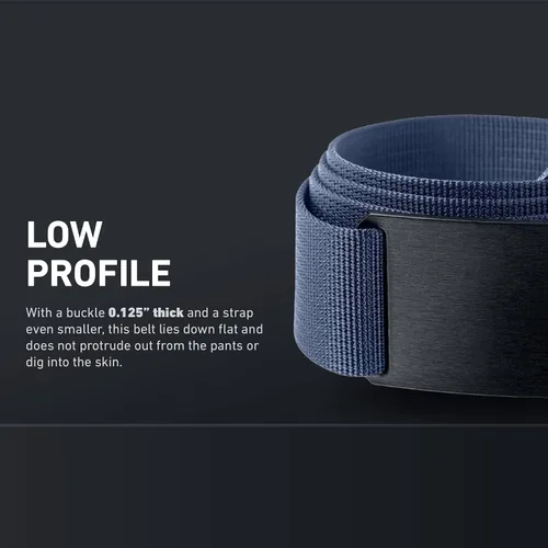 Vista 5 de GRIP6 Classic Belt - 1.5-Inch Adjustable Nylon Belts - Versatile Lifestyle and Tactical Belt for Men and Women