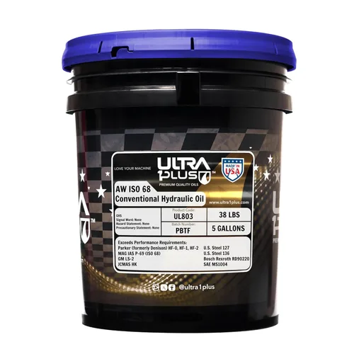 Vista 8 de ULTRA 1PLUS AW ISO 68 Aceite hidráulico - 1 galón