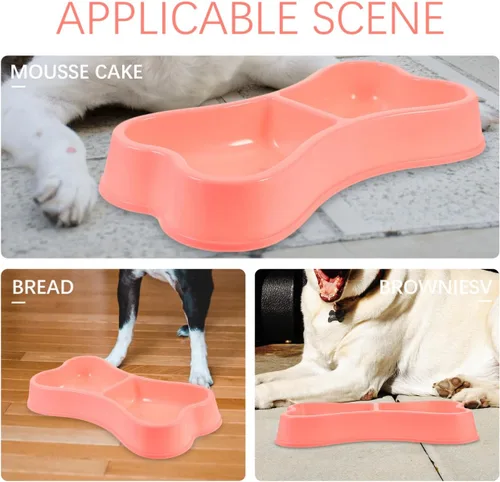 Vista 4 de Molde de pastel de cumpleaños para perros, molde de pastel de forma de plástico, 8 pulgadas