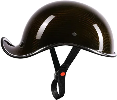 Vista 10 de Medio casco de motocicleta aprobado por ECE/DOT para adultos, casco de motocicleta para hombres y mujeres, casco de motocicleta vintage, medio casco