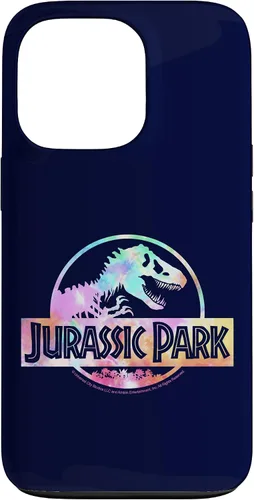 Vista 10 de Funda con logotipo para iPhone 16 Jurassic Park Tie Dye Fill