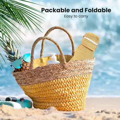 Vista 40 de Simplicity - Sombrero con protección solar UV UPF 50 para mujer, convertible en visera para playa