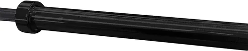 Vista 3 de CAP Olympic Barbell, 7ft Strength Training Weight Bar, Multiple Options Negro
