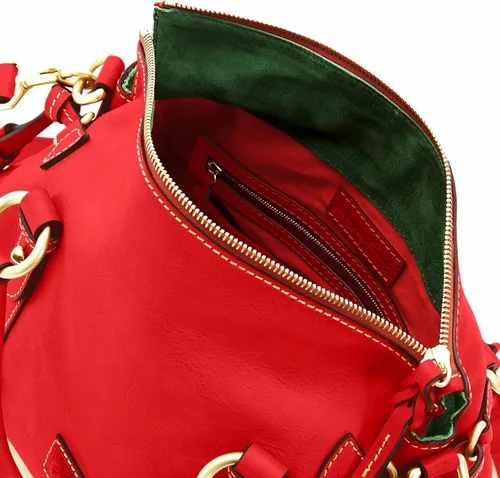 Vista 3 de Dooney & Bourke Bolso, Bolso Florentino, Rojo
