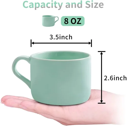 Vista 2 de Taza de cerámica de gatito con animal 3D escondido en el interior, 8 oz. Taza de café hecha a mano en caricatura, perfecta para Navidad, cumpleaños