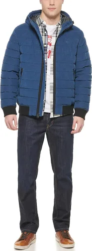 Vista 3 de Levi's Chaqueta bomber pesada acolchada con capucha para hombre