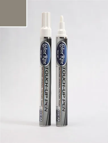 Vista 129 de Aerosol para pintura de retoque automotriz Dodge Stratus - Capa transparente metálica de acero plateado A4/DA4 - Paquete todo incluido