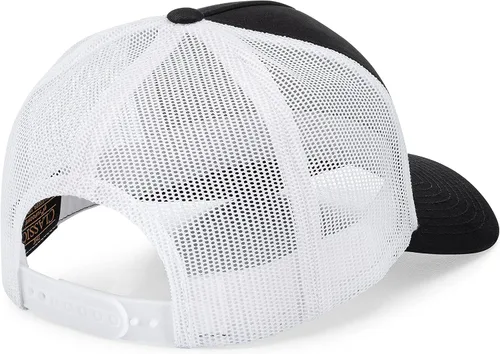 Vista 5 de Gorra Marca Peru — Gorra Snapback Trucker Mesh — Ajustable — Gorras Peruanas Negro/Blanco