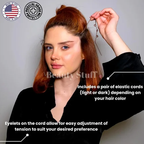 Vista 3 de Lift 'Em Up - Cintas de estiramiento facial, 20 cintas hipoalergénicas hechas en Estados Unidos para levantamiento de ojos, estiramiento facial