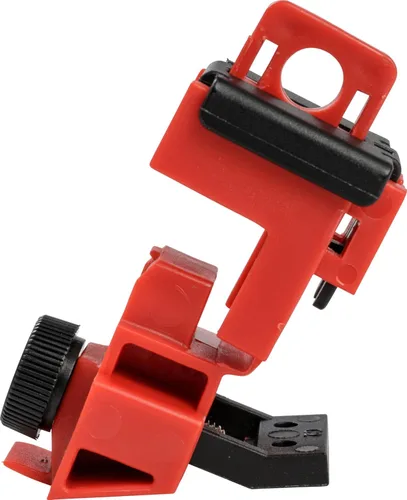 Vista 4 de Brady Taglock™ Dispositivos de bloqueo del disyuntor – Dispositivo de bloqueo de interruptor de un solo polo con abrazadera de 120/277 voltios