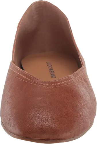 Vista 2 de Lucky Brand - Zapatos de ballet con punta cuadrada para mujer Alba