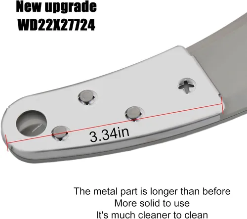 Vista 6 de Actualizar WD22X27724 Brazo de pulverización inferior para lavavajillas Compatible con lavavajillas GE GDF510PSJ2SS GDF540HGD2BB GDT580SSF2SS
