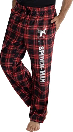 Vista 2 de Marvel Comics - Pantalones de pijama para hombre con logotipo de Spider-Man