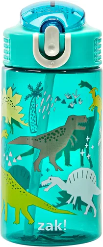 Vista 56 de Zak Designs Barbie Sage - Botella de agua para niños con popote a prueba