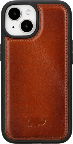 Vista 44 de BLACKBROOK York - Funda de piel de grano completo para iPhone 15 (6.1 pulgadas), color negro, iPhone 15