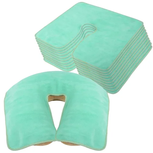 Vista 10 de SINLAND Fundas de microfibra para cuna facial, tamaño grande, suave y reutilizable, antiadherente, para reposacabezas de masaje, adecuada