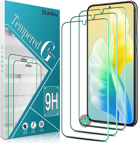 Vista 7 de Slanku Paquete de 3 protectores de pantalla para Samsung Galaxy S23 Plus Transparente
