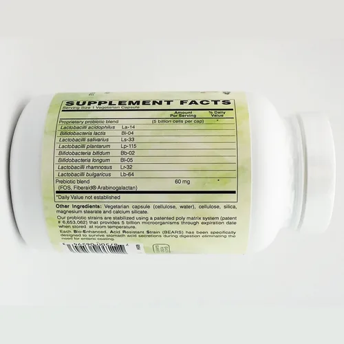 Vista 2 de Holly Hill Health Foods, Suprema Dophilus, 240 Cápsulas Vegetarianas