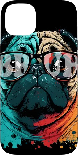 Vista 15 de Bruh Pug Aesthetic Funny Men Women Boy Girl Dog Case for iPhone 17