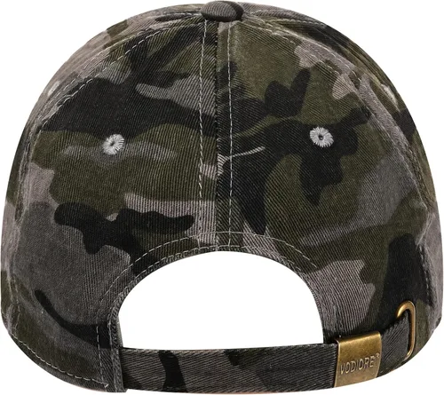 Vista 4 de VODIORE Vintage Washed Cap Distressed Baseball Caps Unisex Adjustable Dad Hats