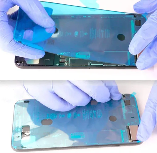 Vista 5 de Adhesivo impermeable para pantalla para iPhone 14, paquete de 2