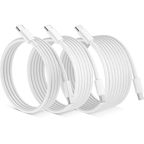 Vista 10 de QZIIW Cable USB C a USB C, Carga Rápida de 240W [3/3/3 Pies Paquete de 3] Cable Cargador Tipo C, Cable Cargador de Teléfono USB C para iPhone 17 16