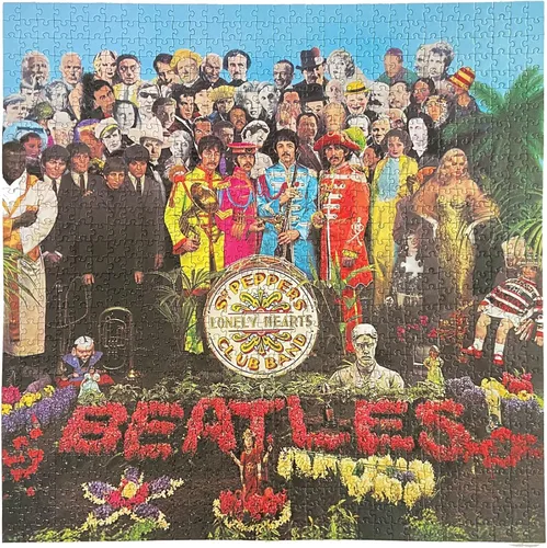 Vista 3 de Factory Entertainment The Beatles - SGT Pepper - Rompecabezas de doble cara para álbum artístico, varios (408711)