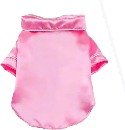 Vista 9 de Dog Pajamas Soft Silk Shirts Loungewear Puppy Pajamas Pet Clothes Comfortable Breathable French Bulldog Yorkie Shih Tzu Pjs Outfit