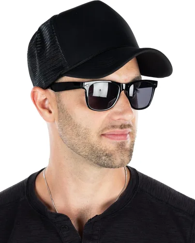 Vista 239 de Funky Junque Gorra de béisbol de béisbol en blanco para hombre y mujer