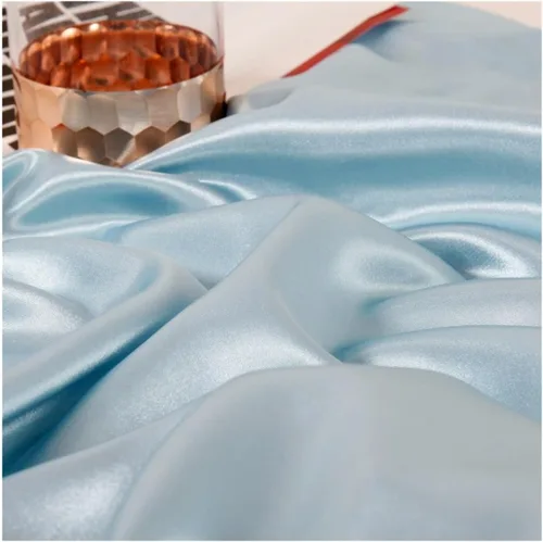 Vista 5 de YFlifangting - 2 fundas de almohada de seda gris con memoria y satén, tamaño Queen y King, funda de almohada elástica de seda satinada de color liso