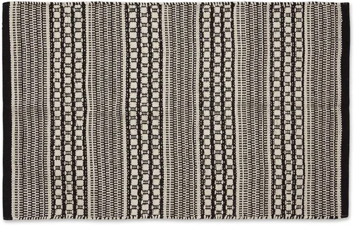 Vista 9 de DII Colección Woven Rugs Tejida a mano, 2x3', rayas Dobby de alcachofa