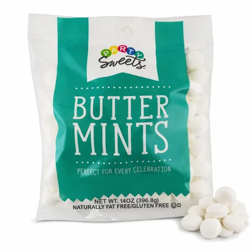 Vista 17 de Party Sweets Surtido de menta pastel, 14 onzas, Appx. 100 piezas de Hospitality Mints