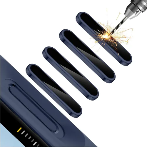 Vista 12 de Lkurui Paquete de 4 protectores de botón de control de cámara para iPhone 16 Pro/16 Pro Max/17 [estándar], cubierta de protección delgada
