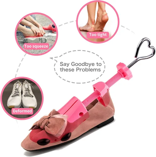 Vista 5 de Ensanchador de zapatos para mujeres y hombres, pies anchos, ajustable en 4 direcciones, ampliador de zapatos