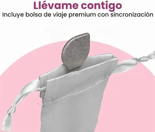 Vista 4 de Lindo Beauty Buffer - Herramienta de microdermoabrasión con infusión de diamante, para el cuidado de la piel