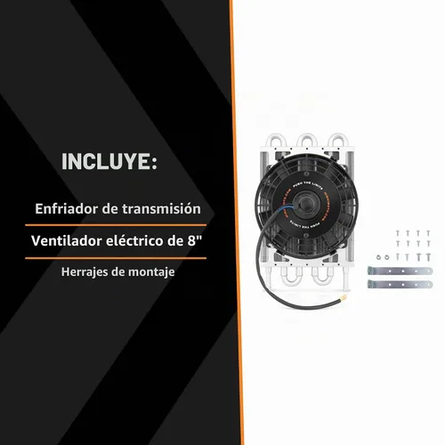 Vista 3 de Mishimoto MMOC-F Enfriador resistente de transmisión con ventilador eléctrico