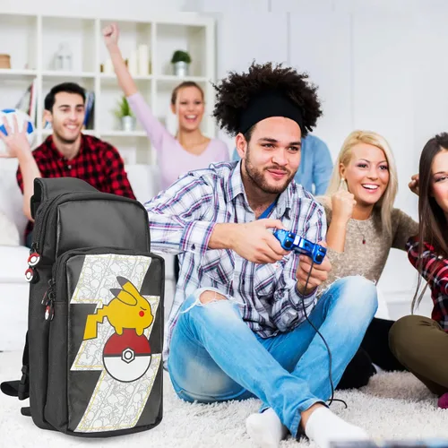 Vista 8 de Tangaroa Bolsa de interruptor para SwitchSwitch OLED - Accesorios de interruptor Bolsa cruzada de viaje - Mochila portátil (en la bola)
