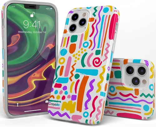 Vista 3 de Funda Casely para iPhone 11 Pro Max Deja Tu Marca Funda de Pintura Crayola