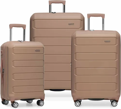 Vista 38 de Traveler's Choice Pagosa indestructible Hardshell expandible Spinner Equipaje, Azul bebé, Pagosa indestructible Hardshell expandible Spinner Equipaje