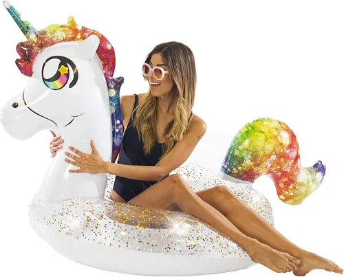 Vista 15 de PoolCandy Tubos inflables de piscina y anillos de natación para animales
