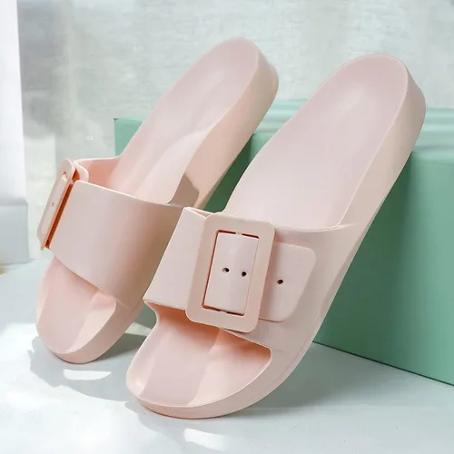 Vista 4 de L LOUBIT Sandalias de nube para mujer con soporte de arco, sandalias de recuperación suave, ligeras, para verano, playa, antideslizantes, zapatos