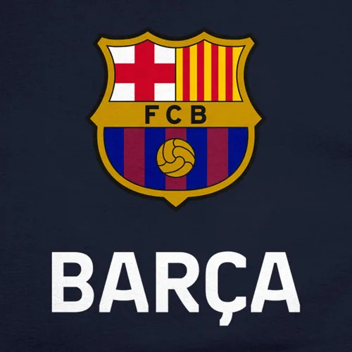 Vista 6 de Icon Sports Officially Licensed FC Barcelona Adult Men's Pullover Hooded Sweatshirt azul marino (45PH-Navy)