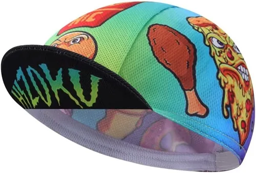 Vista 12 de Funny - Gorra de ciclismo de poliéster para ciclismo, forro de casco transpirable y absorción de sudor B11